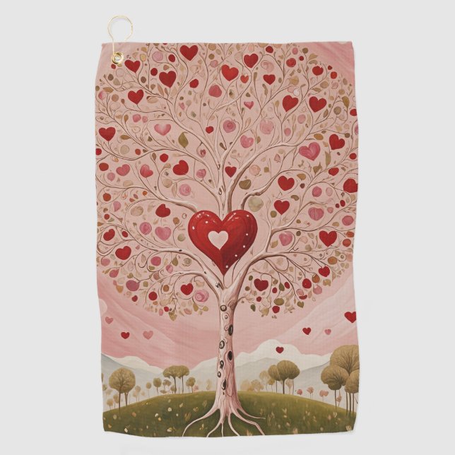 Serviette De Golf Bois (Devant)