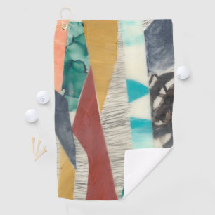 Serviette De Golf Bordure couleur II