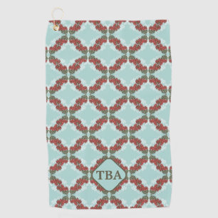 Serviette de golf Bougainvillea
