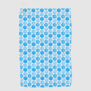 Serviette De Golf Boules de Pickleball - Boules de Pickleball Bleues