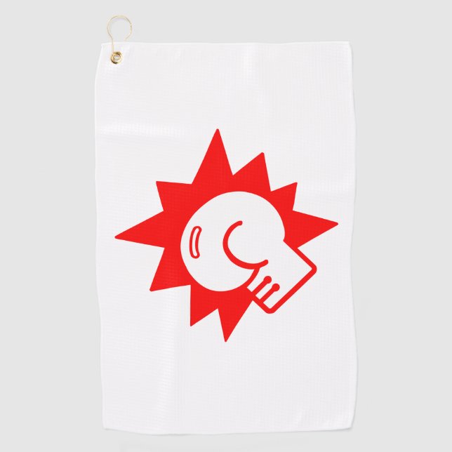 Serviette De Golf Boxe (Devant)
