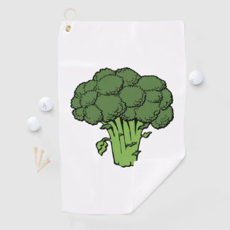 Serviette De Golf Broccoli vert