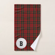 Serviette de golf Brodie Tartan Plaid