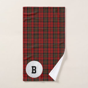 Serviette de golf Brodie Tartan Plaid