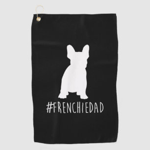 Serviette De Golf Bulldog Lover   Frenchie Papa Français Bulldog Pap