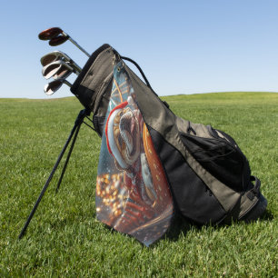 Serviette De Golf Bullmastiff Dog Roller Dessous de verre Noël