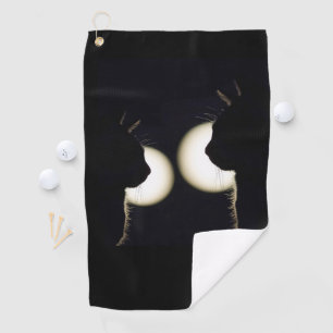 Serviette De Golf Cambrioleurs Chats Repérés