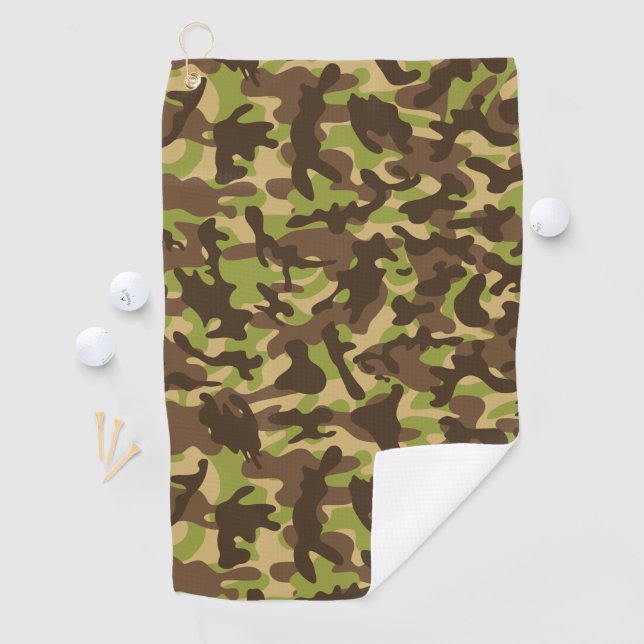 Serviette De Golf Camouflage Cascade (En situation)
