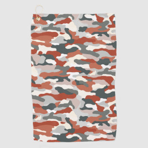 Serviette De Golf Camouflage d'automne