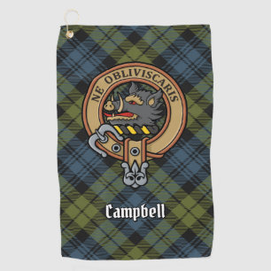 Serviette De Golf Campbell Crest