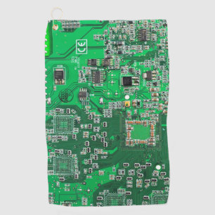 Serviette De Golf Carte circuit imprimé circuit vert PCB