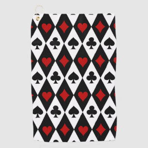 Serviette De Golf Casino du Joueur de cartes Blackjack Las Vegas