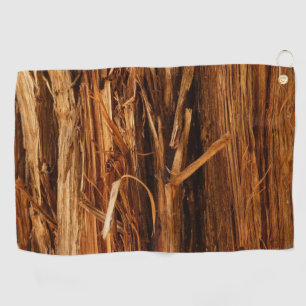 Serviette De Golf Cèdre texturé en écorce de bois