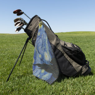 Serviette De Golf Célèbre Starry Night & Van Gogh / Art vintage 