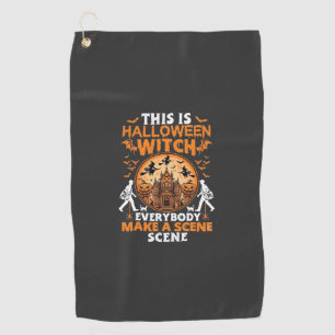 Serviette De Golf C'est Halloween