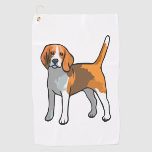 Serviette De Golf Chemise beagle Chien T