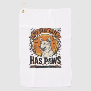 Serviette De Golf Chemise de chien Halloween pour parents d'animaux