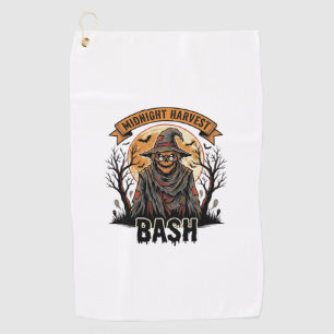 Serviette De Golf Chemise de Halloween pour épouvantail Gravure vint