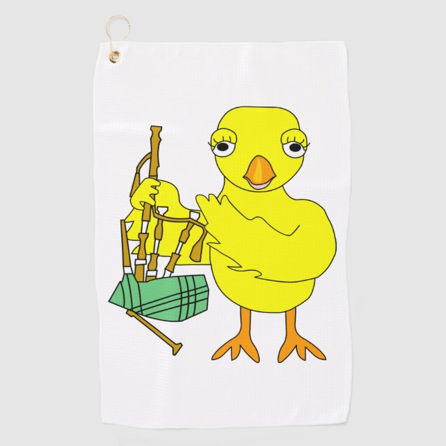 Serviette De Golf Chick (Devant)