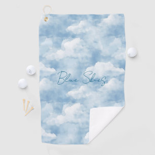 Serviette De Golf Cieux bleus Nuages  