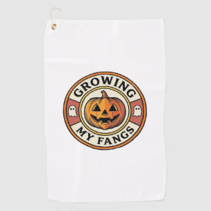 Serviette De Golf Citrouille d'Halloween Faisant Pousser Mes Crocs B