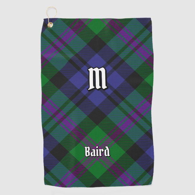Serviette De Golf Clan Baird Tartan (Devant)