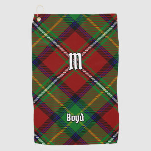 Serviette De Golf Clan Boyd Tartan