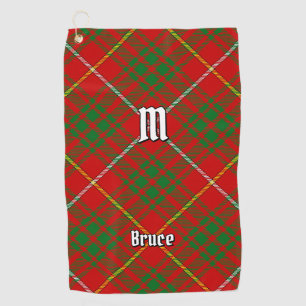 Serviette De Golf Clan Bruce Tartan