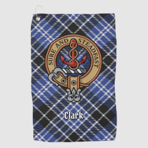 Serviette De Golf Clan Clark Crest