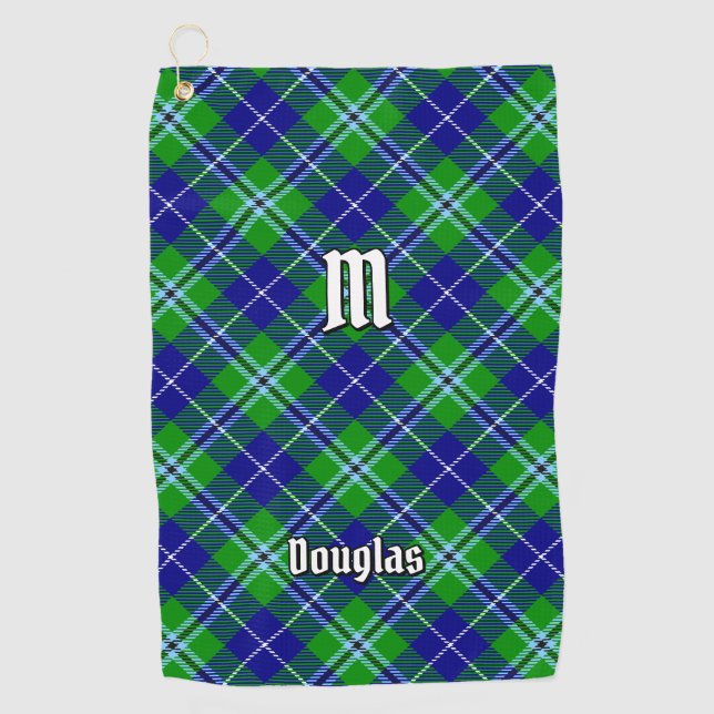 Serviette De Golf Clan Douglas Tartan (Devant)