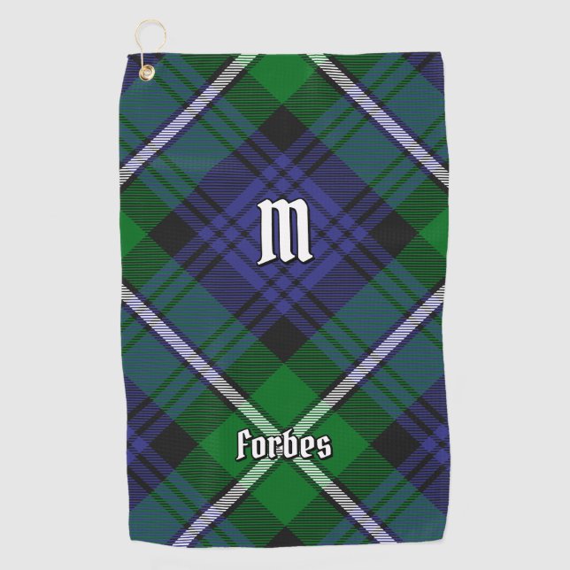 Serviette De Golf Clan Forbes Tartan (Devant)