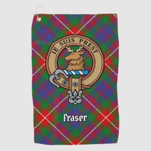 Serviette De Golf Clan Fraser de Lovat Crest