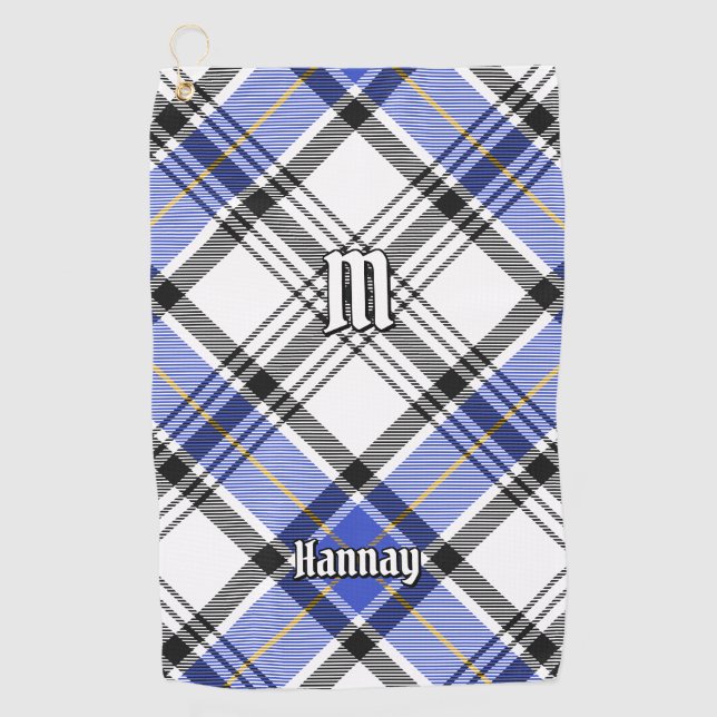 Serviette De Golf Clan Hannay Tartan (Devant)