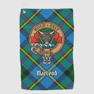 Serviette De Golf Clan MacLeod Crest
