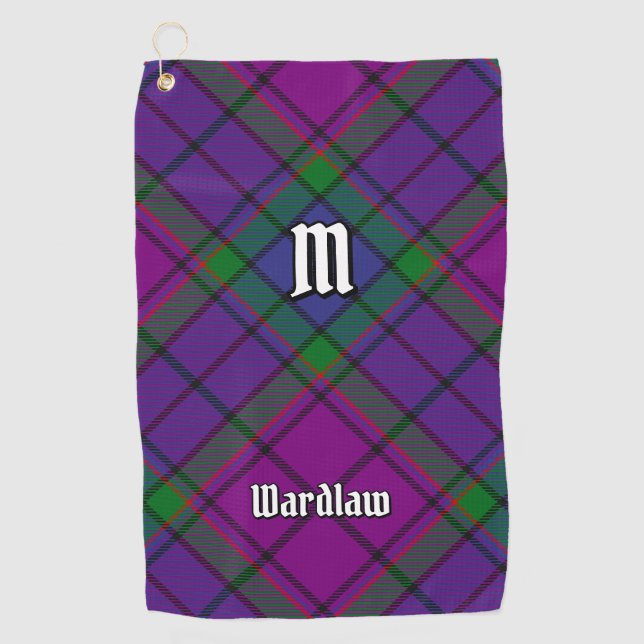 Serviette De Golf Clan Wardlaw Tartan (Devant)
