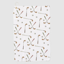 Classic Retro Golf Club Club Motif de balle