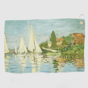 Serviette De Golf Claude Monet. Régates à Argenteuil