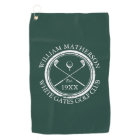 Club de golf personnalisé Nom Emerald Green