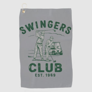 Serviette De Golf Club de Swingueurs Drôle de Golf Golfeur Sarcasiqu