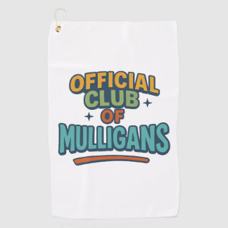 Serviette De Golf Club officiel des Mulligans