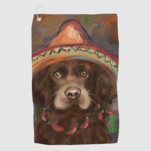 Serviette De Golf Cocker Spaniel Américain 