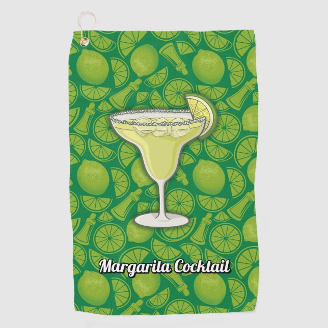 Serviette De Golf Cocktail Margarita (Devant)