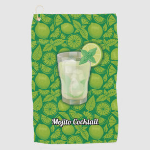 Serviette De Golf Cocktail Mojito