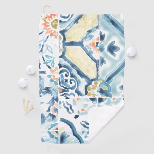 Serviette De Golf Collection Medallion Medley (En situation)