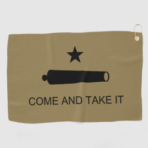 Serviette De Golf Come & Take It ! Flag de Texas State