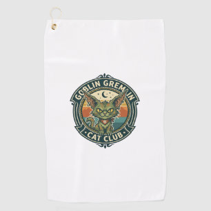 Serviette De Golf Conception de chat mignon de lutin gremlin - Gobel