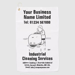 Serviette De Golf Conception de services de nettoyage industriel