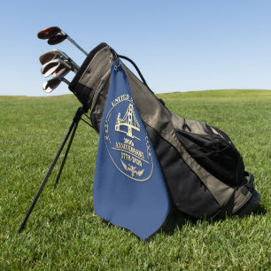 Serviette De Golf Conception Golden Gate pour le 250e anniversaire d