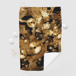 Serviette De Golf Cool Steampunk Design