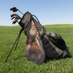 Serviette De Golf Corgi avec Noël Festif du Père Noël